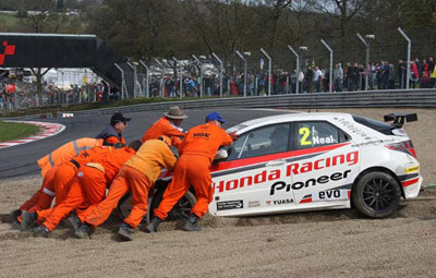 Disaster for Matt Neal