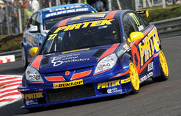 Andrew Jordan - fastest in both free practice sessions