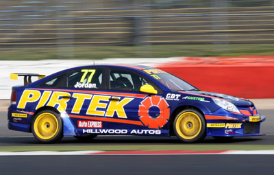 Andrew Jordan - Fastest in testing at Silverstone