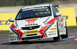 Matt Neal dominated race 2 and extends championship lead