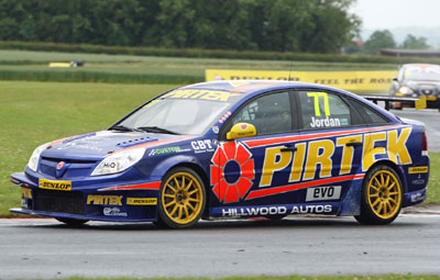 Andrew Jordan came an excellent 3rd in the 2nd race