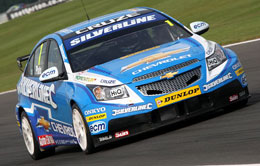 Jason Plato topped the time sheets in the first free practice session