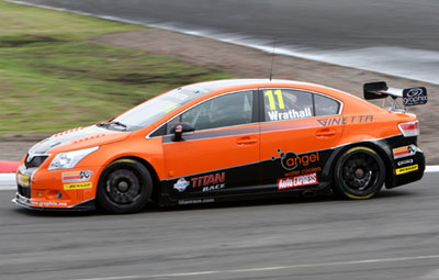 Frank Wrathall qualified 3rd in his NGTC spec. Toyota Avensis