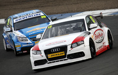 Rob Austin in his full-spec NGTC Audi A4