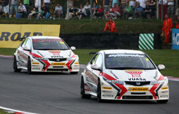 Neal and Shedden deliver a 1-2 finish for the Honda Racing Team