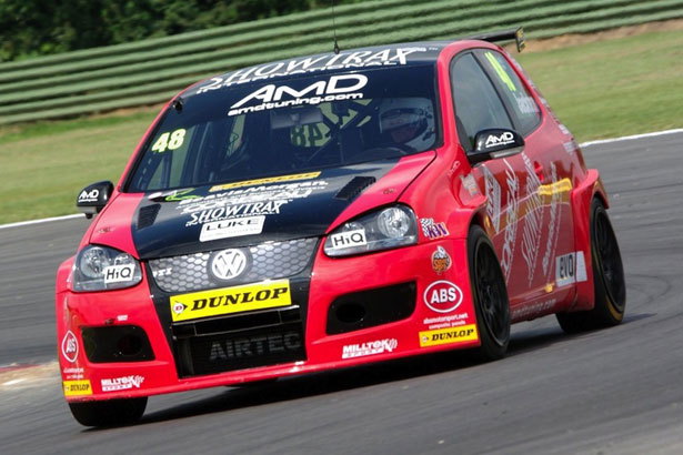 Ollie Jackson driving the 2012 Volkswagen Golf