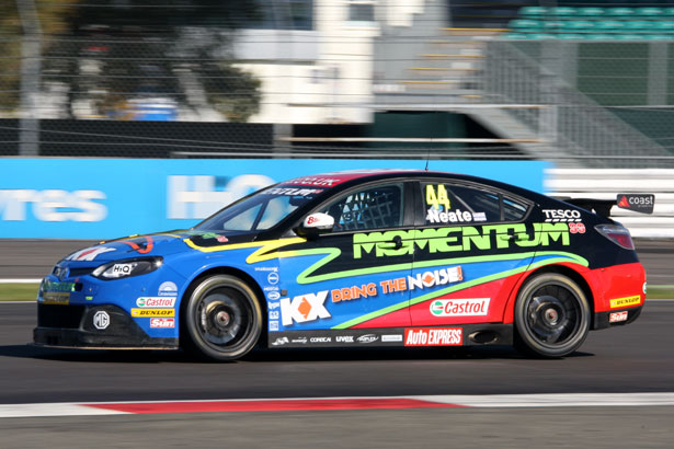 Neate at Silverstone in 2012