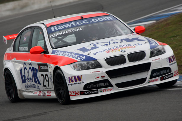 Colin Turkington driving in the World Touring Car Championship