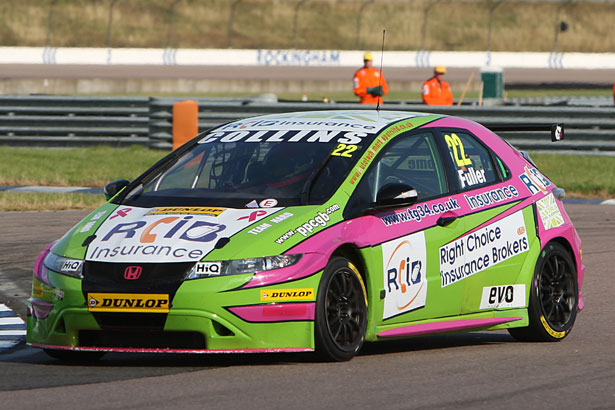 Fuller scored 6 championship points in his BTCC debut at Rockingham last year