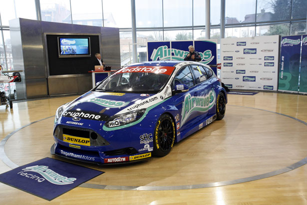 Aron Smith's NGTC Ford Focus at the media event