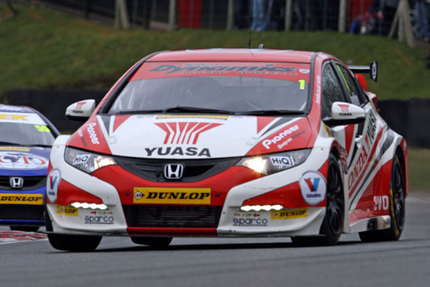 Gordon Shedden was excluded from the race result