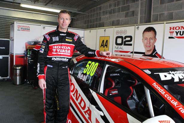 Matt Neal looks forward to his 500th BTCC race start