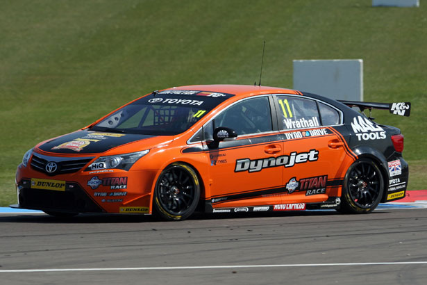 Frank Wrathall improved during the day and qualified 2nd