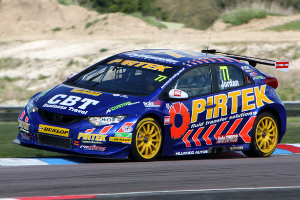 Andrew Jordan qualifies in pole position at Thruxton