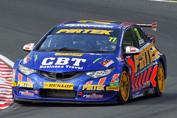 Andrew Jordan in his Pirtek Racing Honda Civic