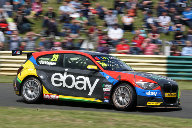 A 'lights to flag' victory for Colin Turkington and eBay Motors