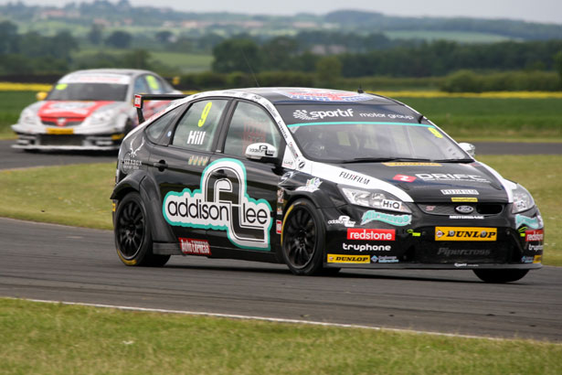 Jake Hill impressed in his debut BTCC race