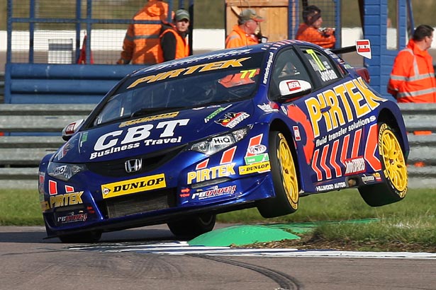 Andrew Jordan in the Pirtek Racing Honda Civic