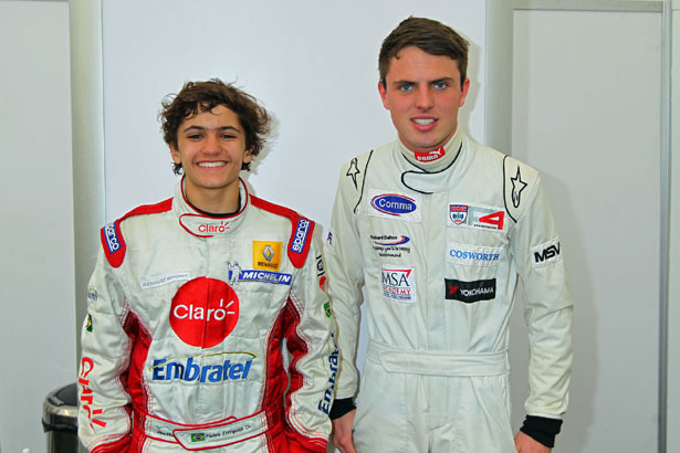 Pietro Fittipaldi and Jake Dalton