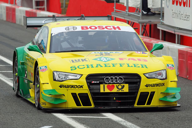 Mike Rockenfeller will now start at the front of the grid