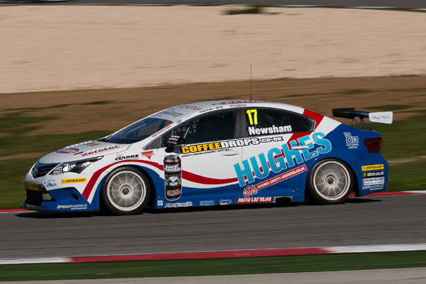 Testing the Speedworks Motorsport Toyota Avensis in Portugal