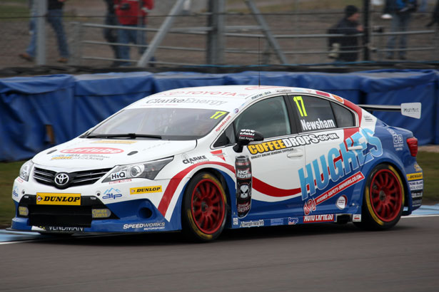 The Speedworks Motorsport Toyota Avensis performed well in testing