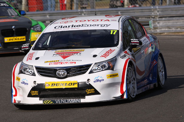 On track at Brands Hatch