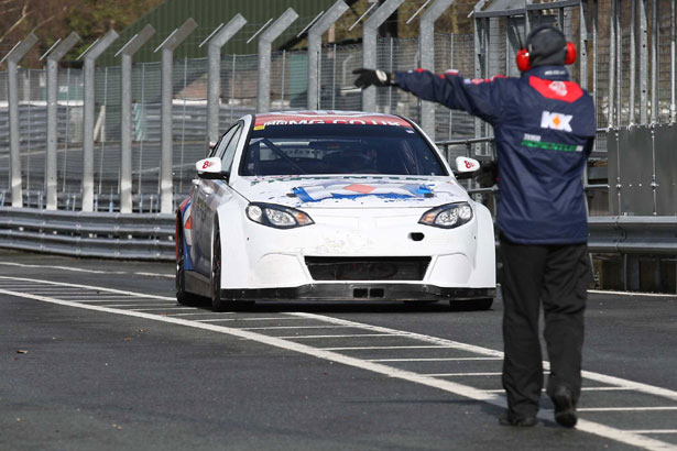 Sam Tordoff in the MG6