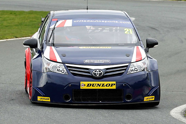 Glynn Geddie in his United Autosports Toyota Avensis