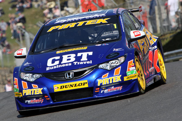 Andrew Jordan will arrive at Donington Park leading the championship