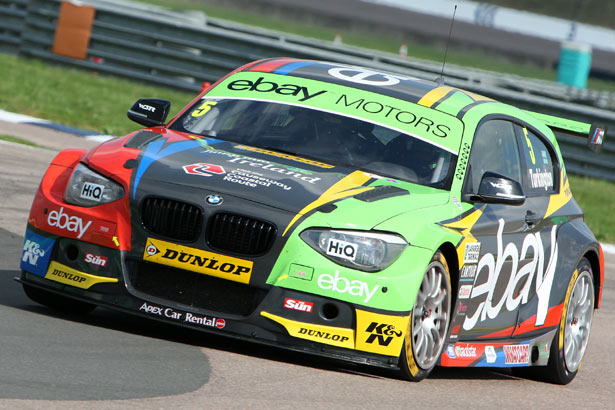 Colin Turkington in his eBay Motors BMW 125i M Sport