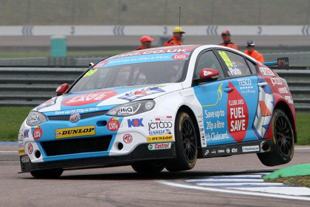 Jason Plato was fastest in the second session