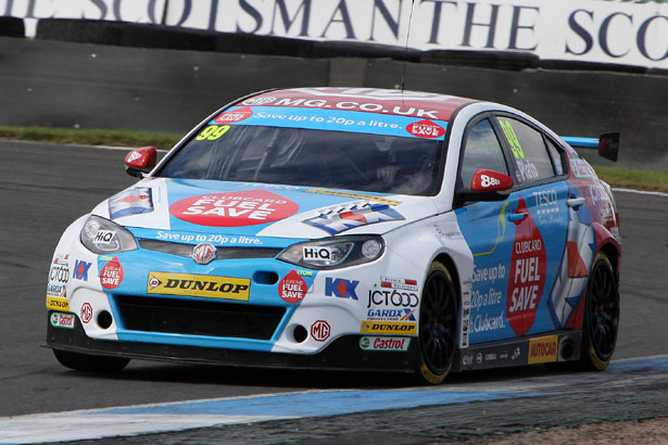 Jason Plato is 3rd in the championship battle