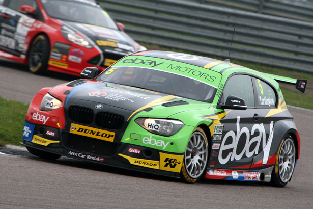 Championship leader Colin Turkington will also start on the front row