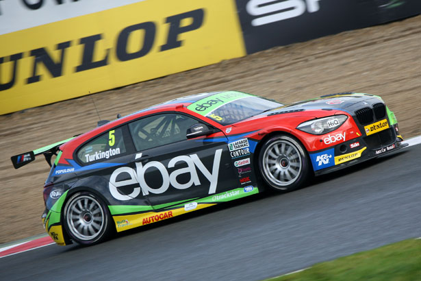 Colin Turkington in his eBay Motors BMW 125i M Sport