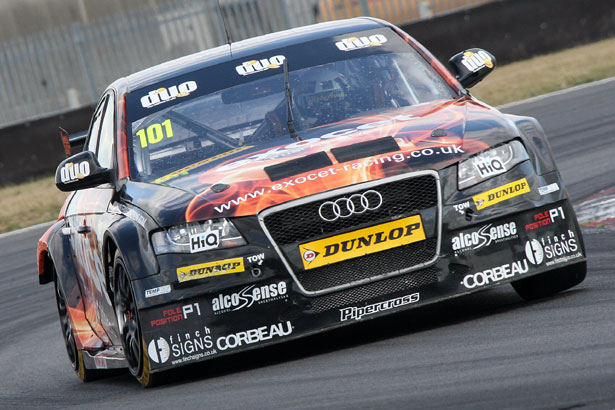 Rob Austin in 'Sherman' - his Exocet Racing Audi A4