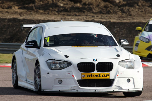 Sam Tordoff in an un-liveried WSR prepared BMW 125i M Sport