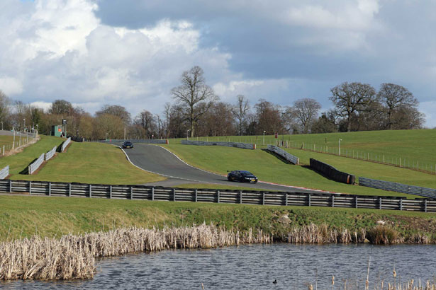 Team BMR testing at the picturesque Oulton Park circuit