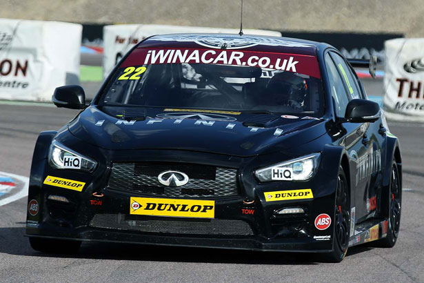 Derek Palmer got the team's best result to date at Thruxton