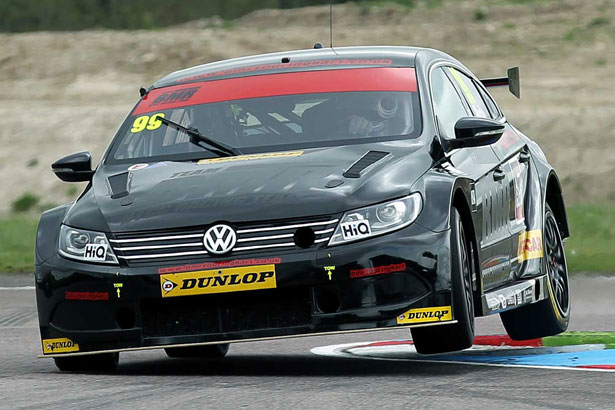 Jason Plato in his Team BMR Volkswagen CC