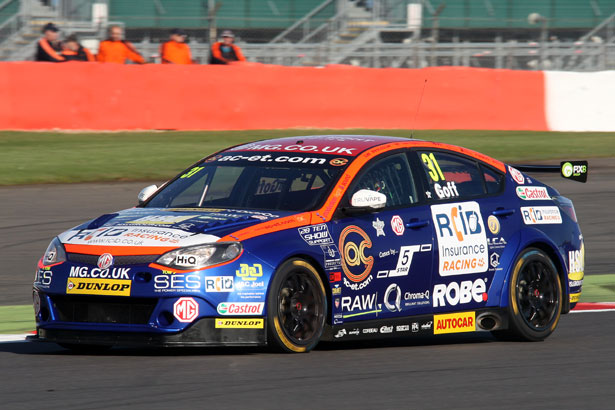 Jack Goff was 2nd fastest for MG 888 Racing