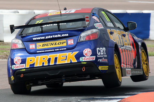 Andrew Jordan is still within reach of the Drivers' Championship trophy